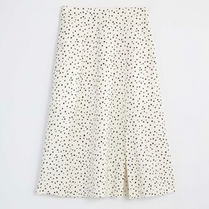 Midi Skirt LOFT, Polka Dots, NWT